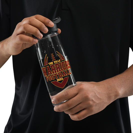 Westerville Warriors Sports water bottle