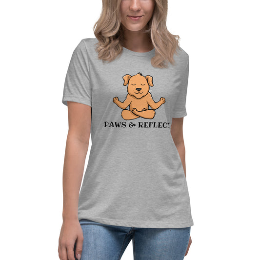 Paws & Reflect Zen Doggie Women's Relaxed T-Shirt
