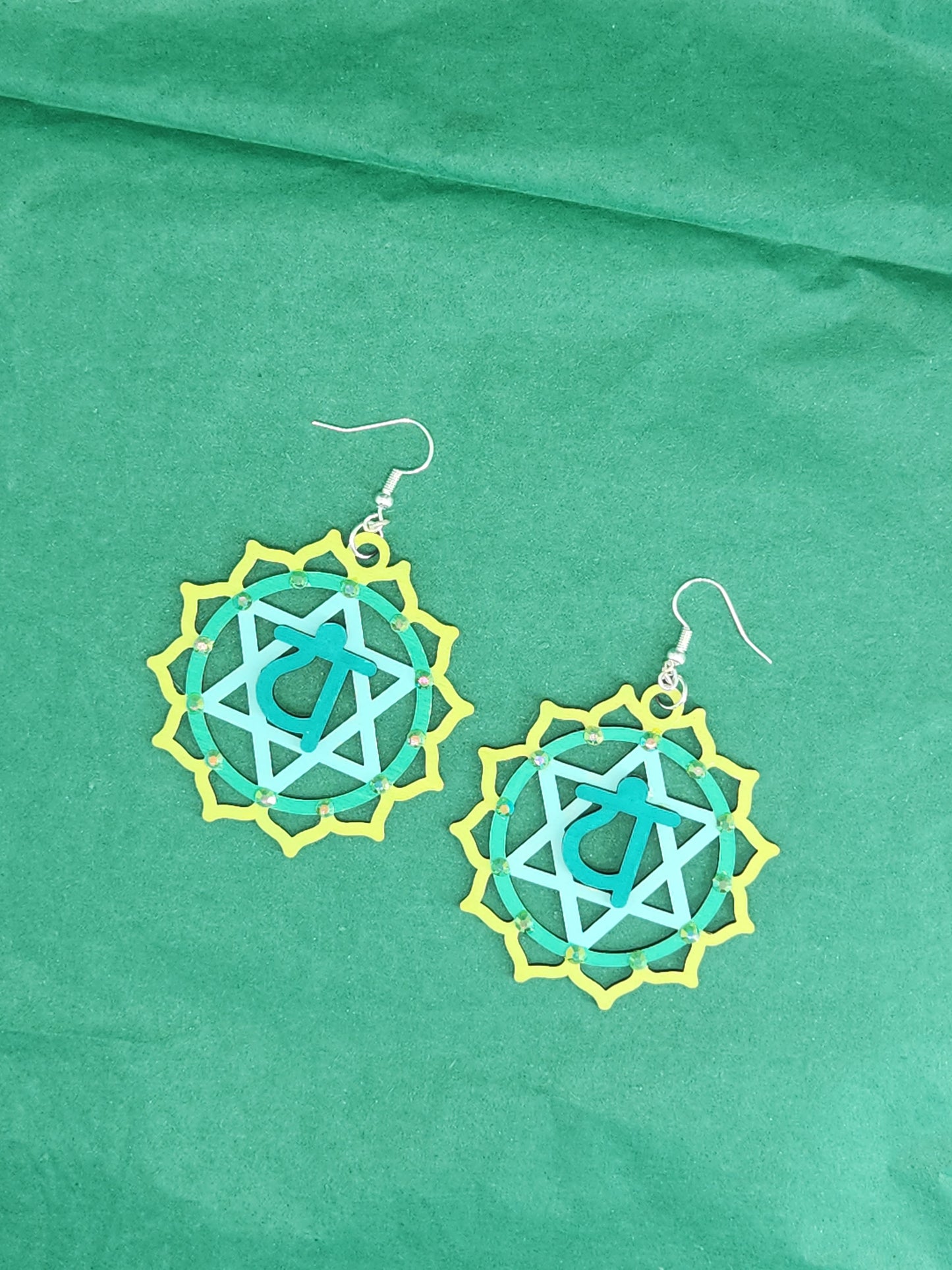 Heart Chakra Earrings