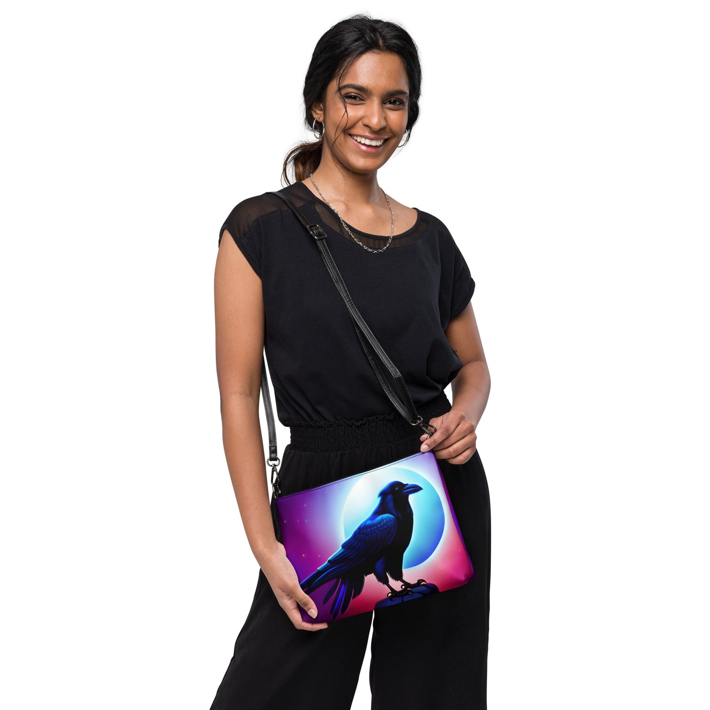 Blue Moon Raven Crossbody bag