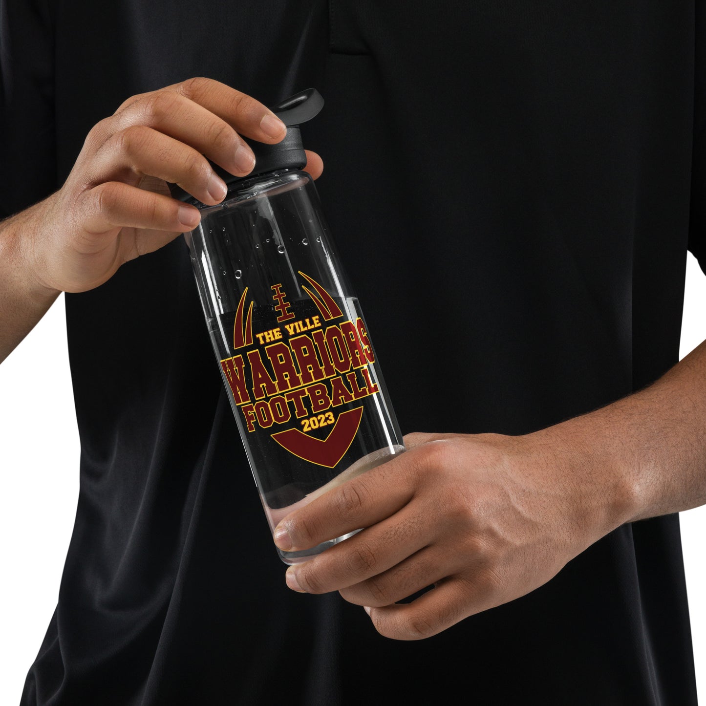 Westerville Warriors Sports water bottle