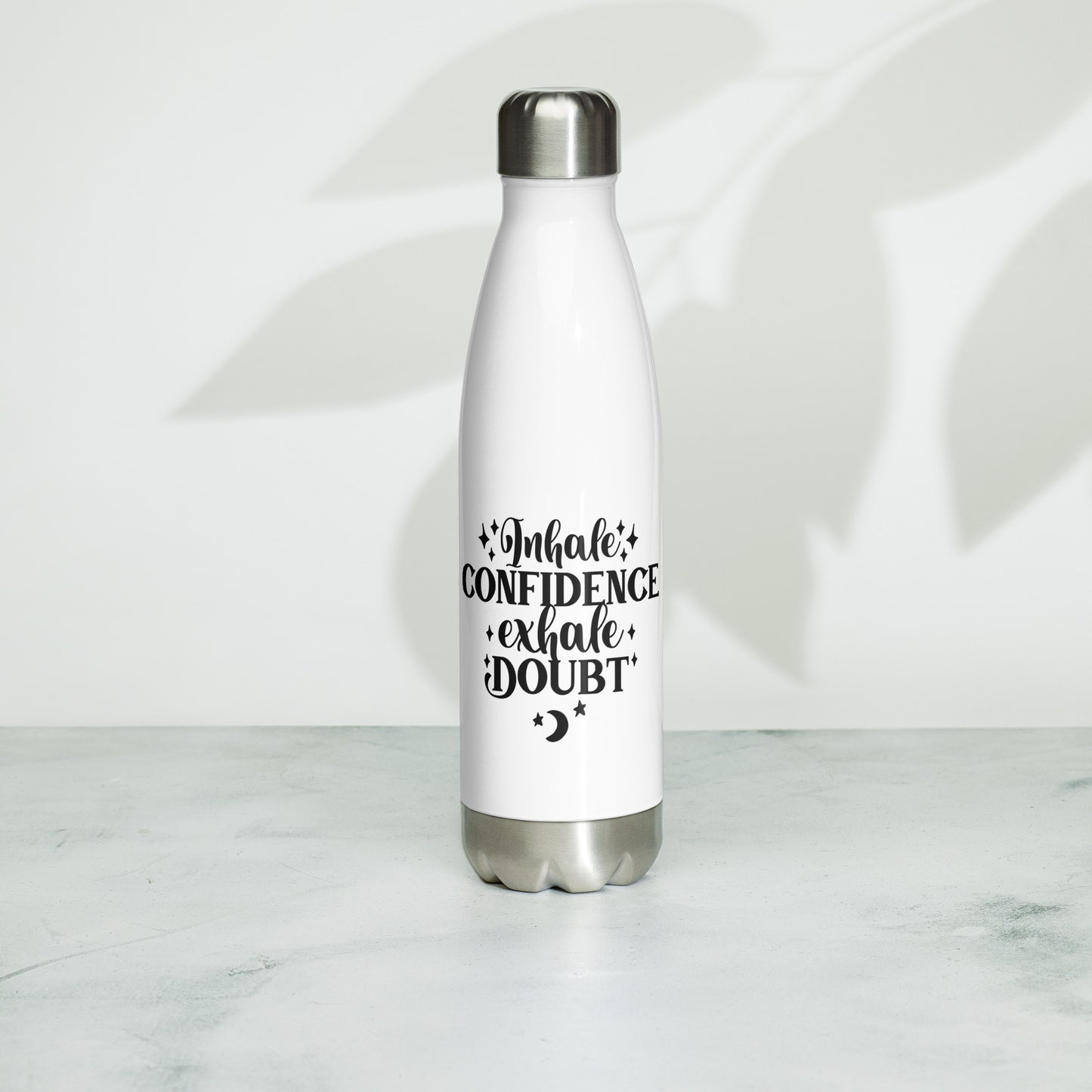 Inhale Confidence Stainless Steel Water Bottle