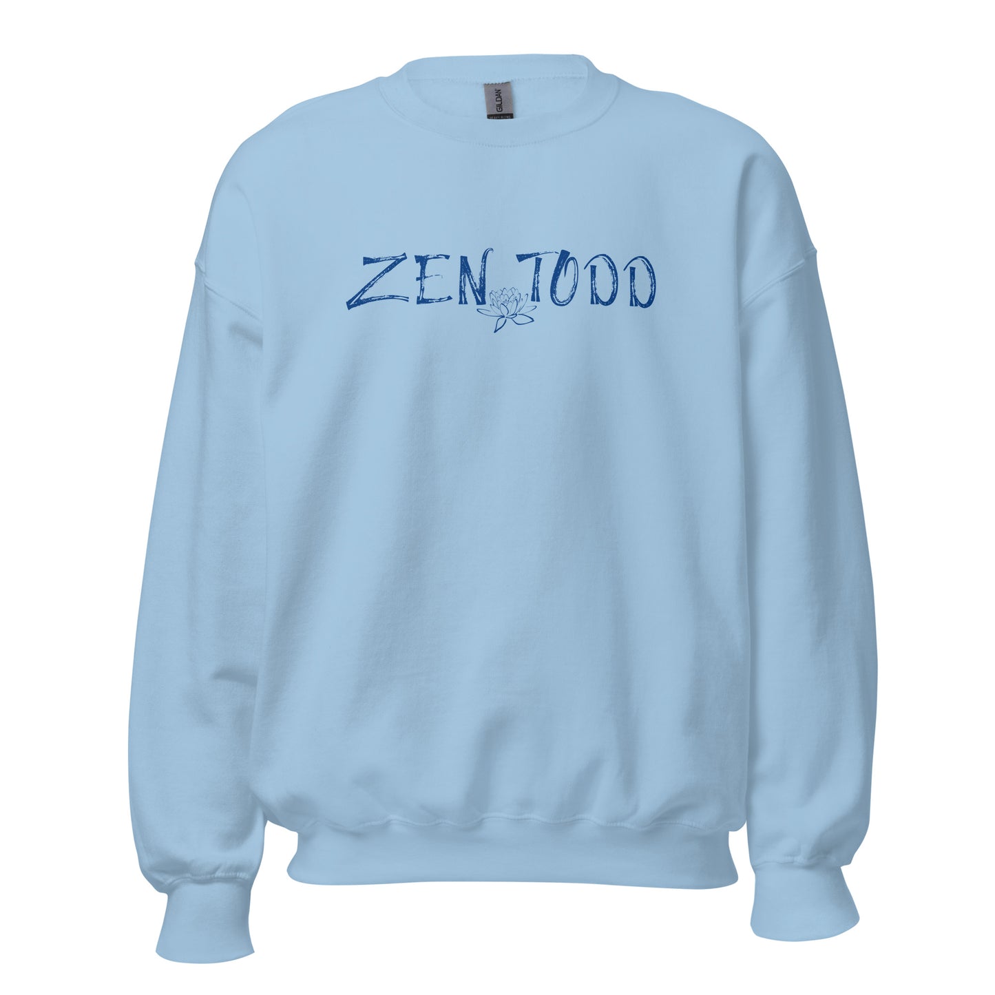 ZENTODD Blue Print Sweatshirt