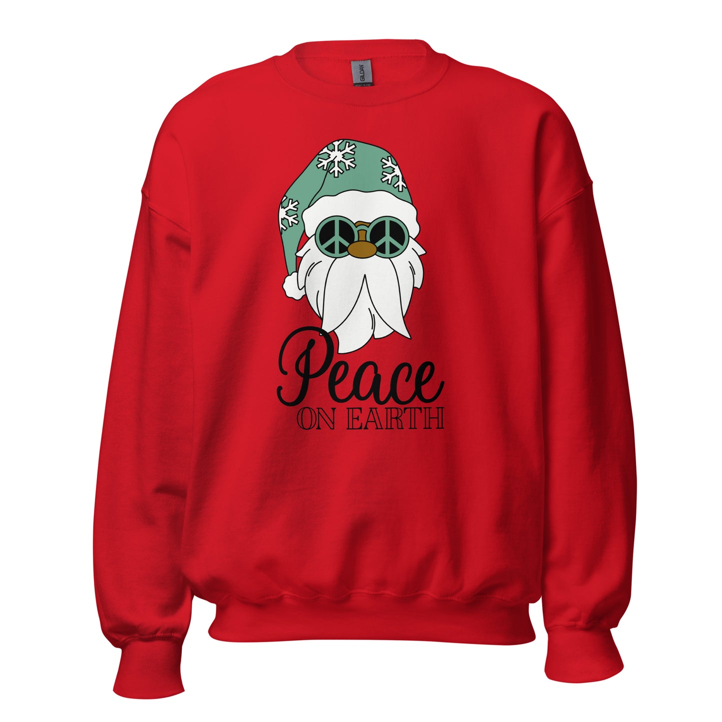 Peace On Earth Brown Santa