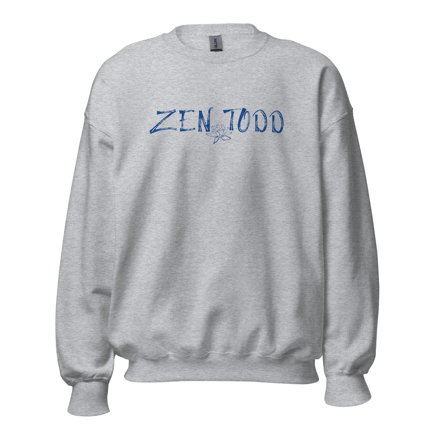 ZENTODD Blue Print Sweatshirt