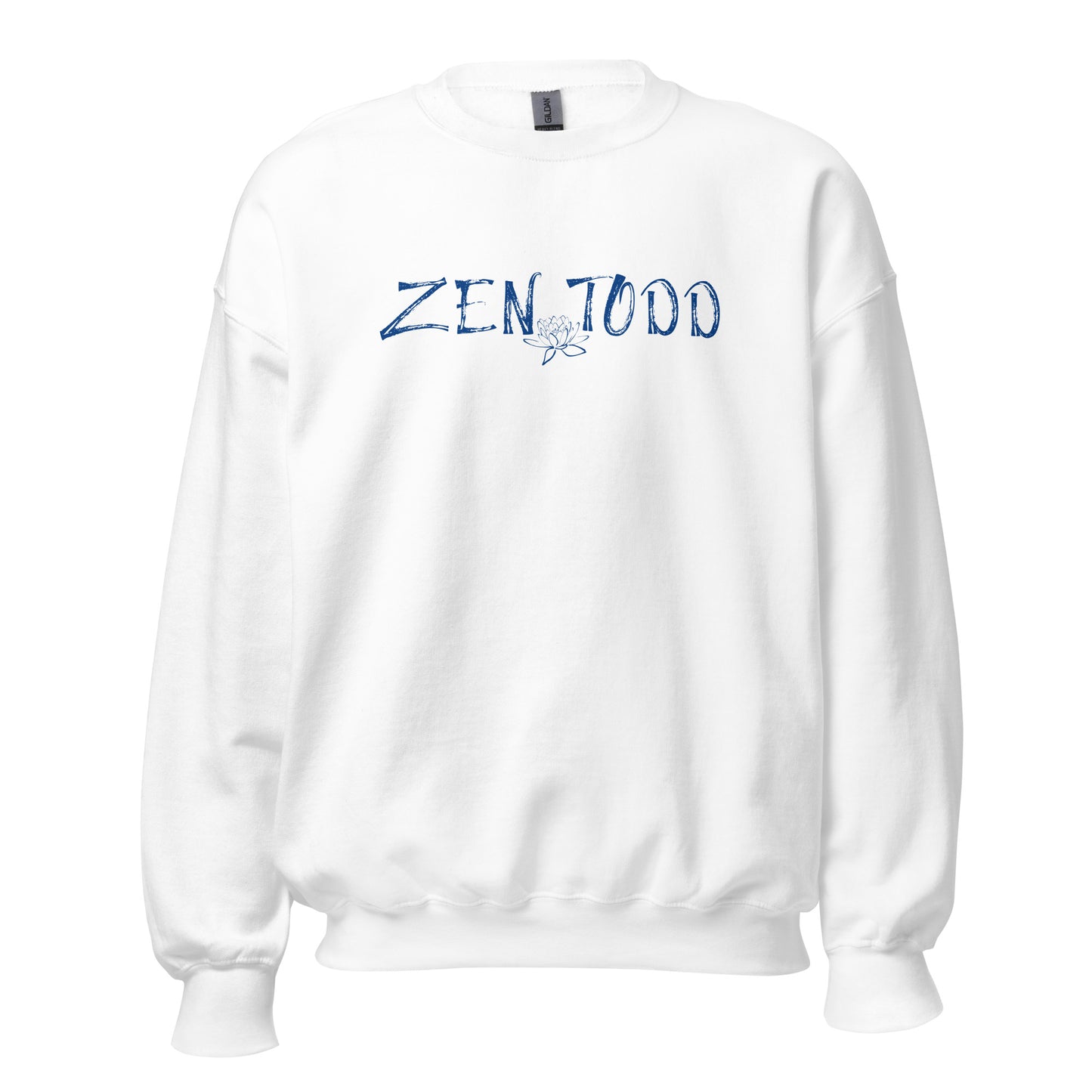 ZENTODD Blue Print Sweatshirt