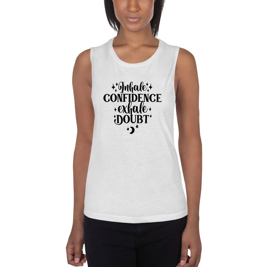 Inhale Confidence Ladies’ Muscle Tank