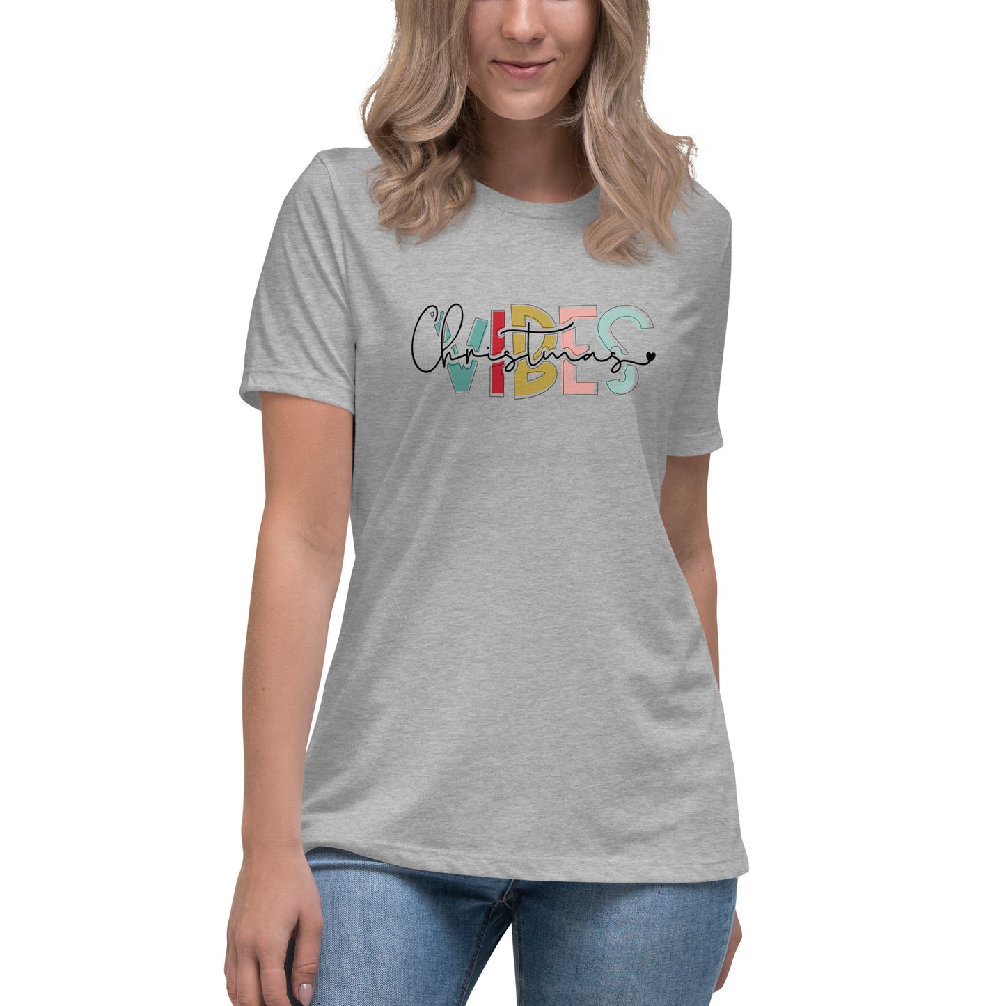 Christmas Vibes Women's Relaxed T-Shirt